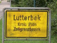 Lutterbek Village Sign